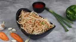 Burnt garlic veg noodles