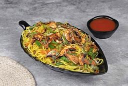 Mushroom noodles