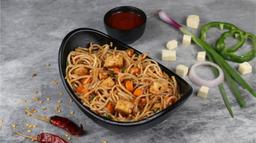 Schezwan paneer noodles