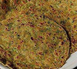 Green chilli paratha