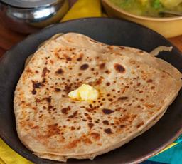 Tawa paratha with butter