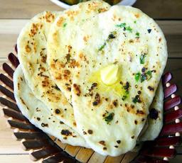 Naan with butter