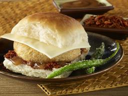 Cheese vada pav