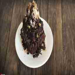 Brownie sundae