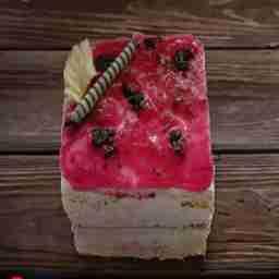 Blueberry cheese cake eggless