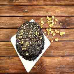 Walnut brownie chocolate cake eggless