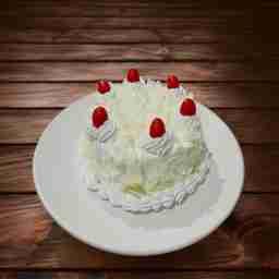 White forest cake eggless
