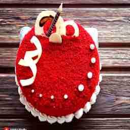 Regal red velvet cake eggless
