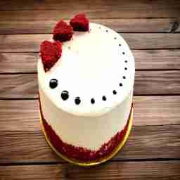 Red velvet cake eggless