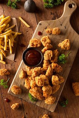 Chicken popcorn (dip) (8-10 pcs)