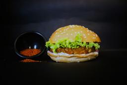Peri peri buddy chicken burger