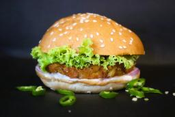 The spicy chicken burger