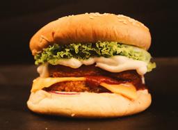 Indian cottage cheese burger
