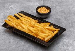 Salted fries [cheese dip]