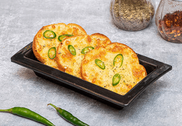 Cheese chilly garlic bread veg