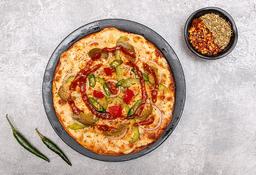 Veg go 2 hell pizza