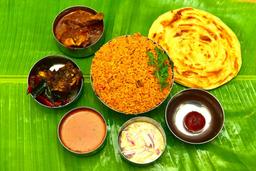 Chicken biryani meal