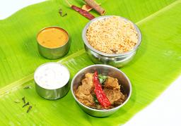 Biryani rice & chicken chukka