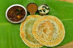 Dosai & chicken chettinad