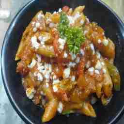 Chicken penne arrabiata