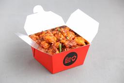 Red chicken