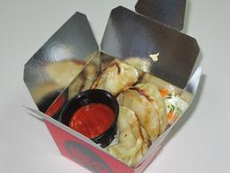 Chicken pan fried momo