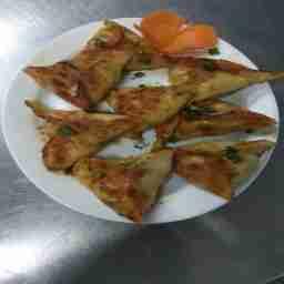 Veg pan fried momo