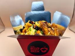 Triple schezwan chicken fried rice & spicy fried chicken (little box)