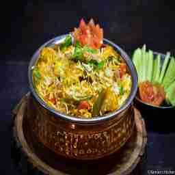 Veg handi biriyani