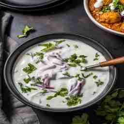 Onion raita