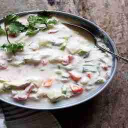 Mix veg raita