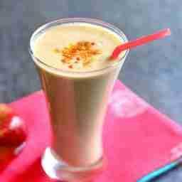 Apple milkshake