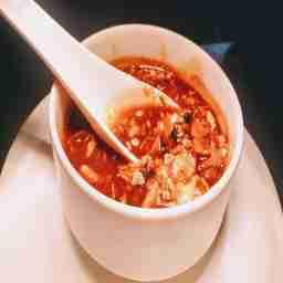 Schezwan soup