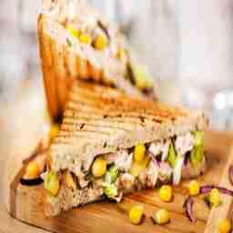 Veg corn grill sandwich