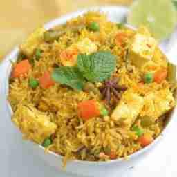 Paneer biriyani