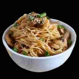 Mushroom noodles