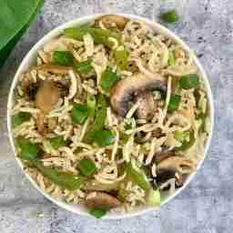 Mushroom fried rice