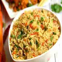 Veg ginger fried rice