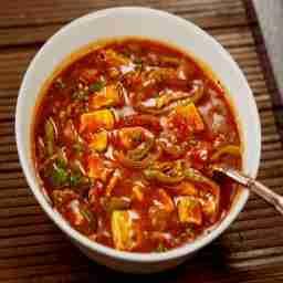 Paneer manchurian gravy