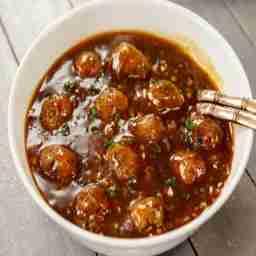 Veg ball manchurian gravy