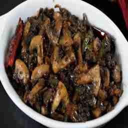 Mushroom pepper dry