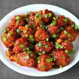 Veg ball manchurian