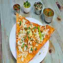 Cheese masala dosa