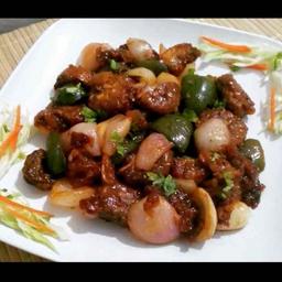 Mushroom chilli