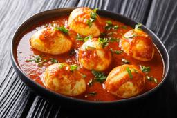 Egg red masala (andhra