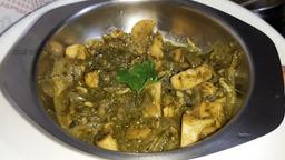 Mushroom masala green (coriander)