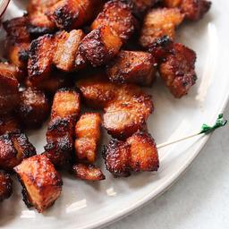 Pork kebabs