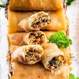 Pork spring rolls