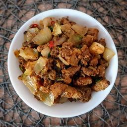 Pork pepper fry