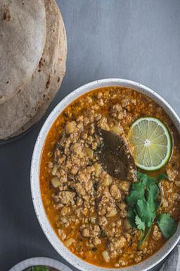 Pork mince curry assamese